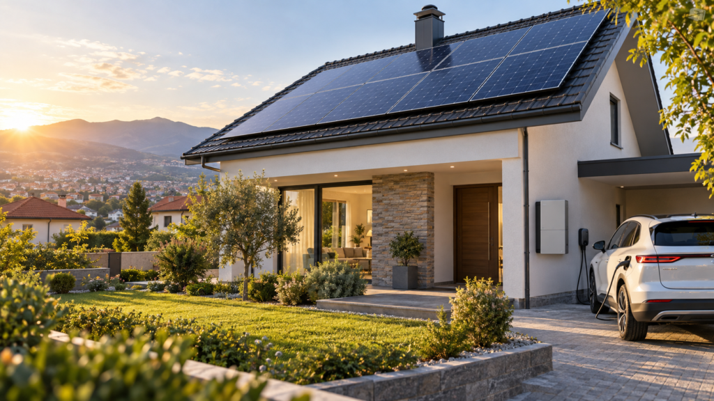 Sistemi solar fotovoltaik rezidencial - Voltaris KS